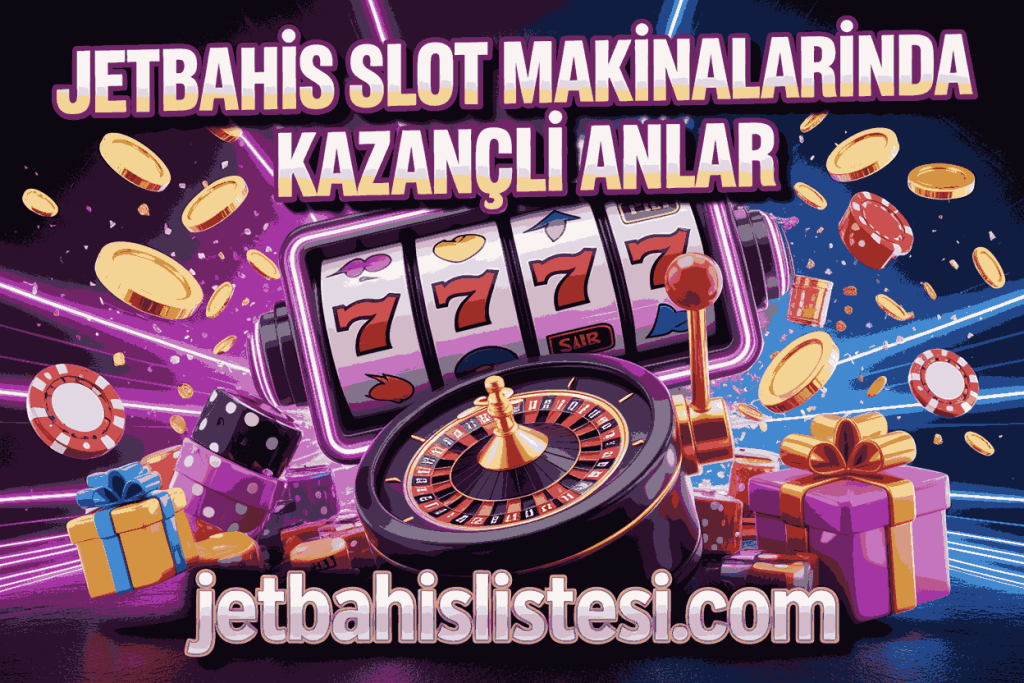 jetbahis slot makinalarinda eglenceli ve kazancli anlar