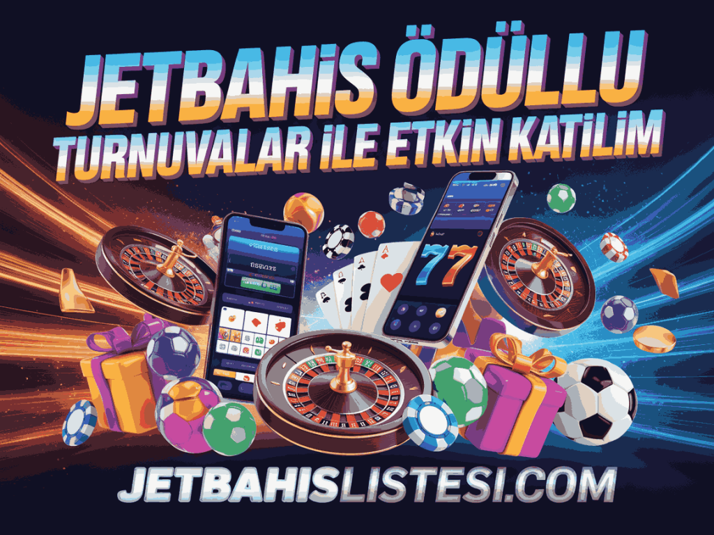 jetbahis odullu turnuvalar ile etkin katilim